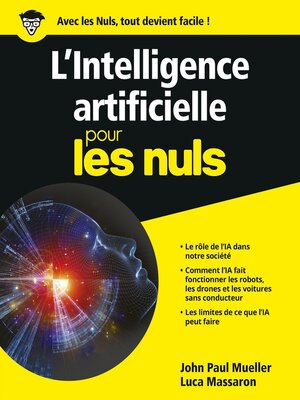 cover image of L'Intelligence artificielle pour les Nuls